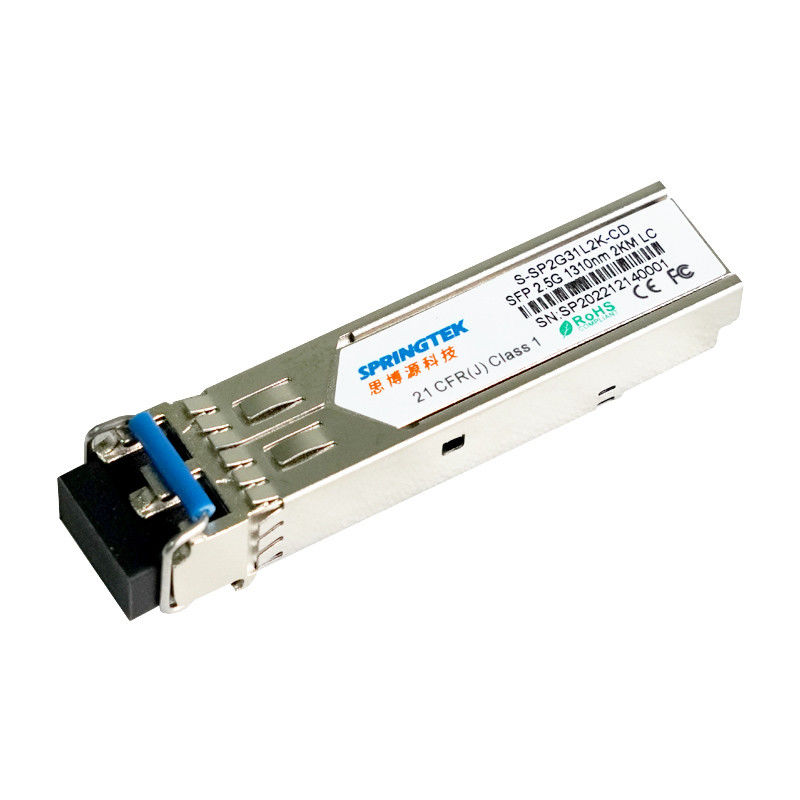 WDM compatibile LC 2.5G 1310nm dei ricetrasmettitori di SFP 2km Cisco con il modulo ottico dei ricetrasmettitori di DDM