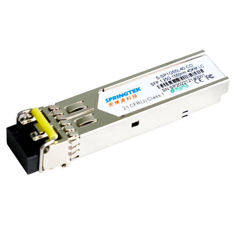 Modulo ottico LC SMF dei ricetrasmettitori di SFP 1.25G 1550nm 40km con il ginepro compatibile di DDM