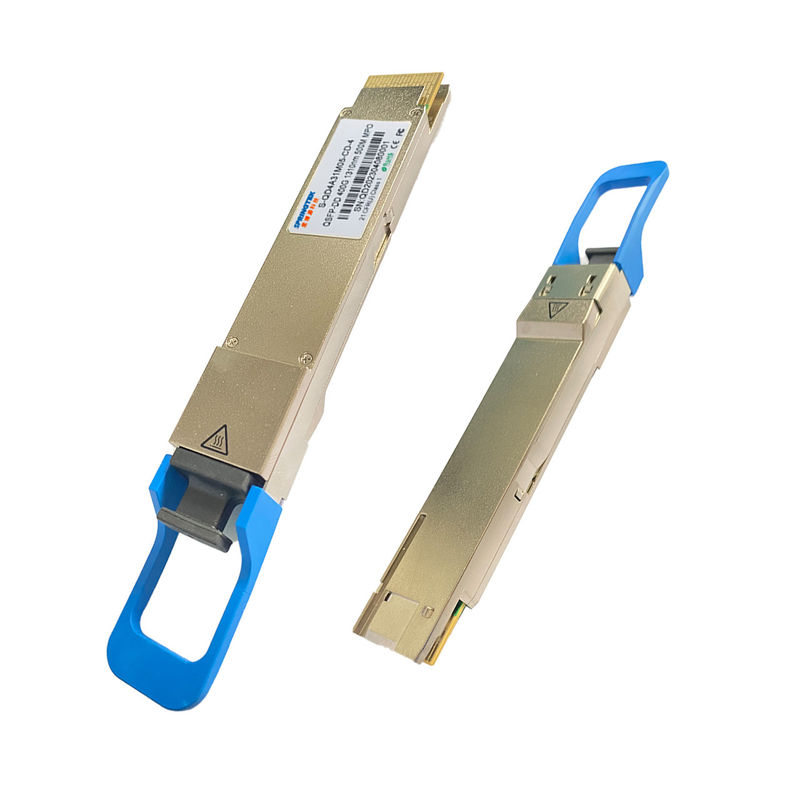 DD DR4 del ricetrasmettitore 400G 1310nm 500M Compatible Cisco Juniper Alcatel QSFP dell'OEM MTP MPO
